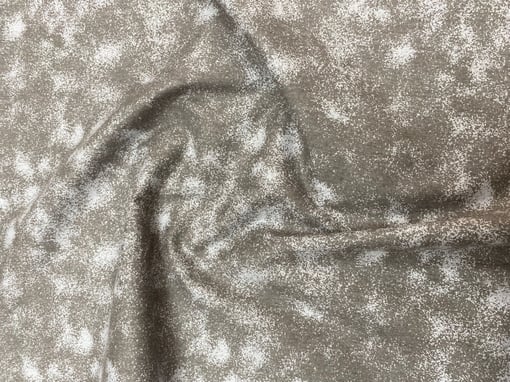 100% Algodão Poeira Cinza