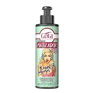 Imagem do produto Gota Dourada Condicionador Matizador 3D 120ml – Efeito Pérola