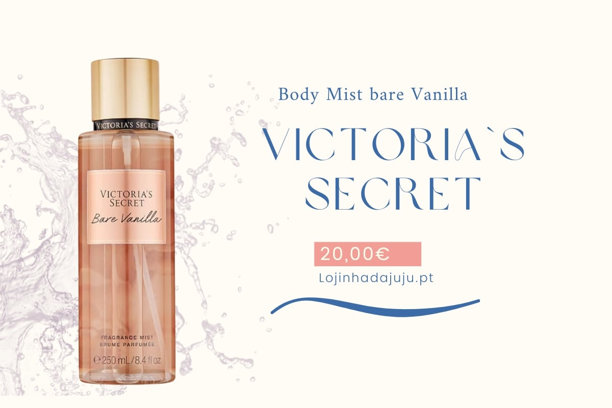 Body Mist Bare Vanilla – Névoa Perfumada de Baunilha e Caxemira