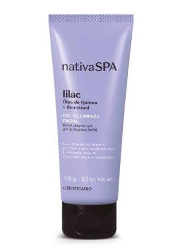 Gel de Limpeza Facial Nativa Spa Lilac 100g