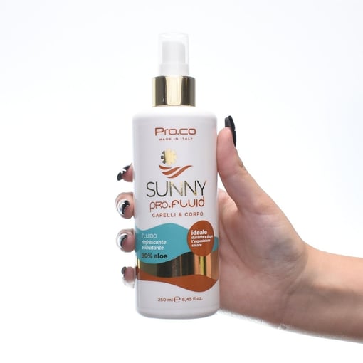 Pro.co Sunny Pro-Fluid: Hidratante para Cabelos e Corpo 250ml