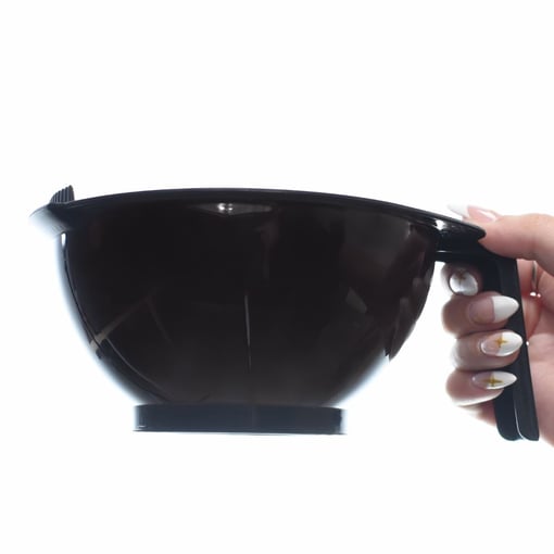 Taça Preta para Coloração - 400ml com Asa