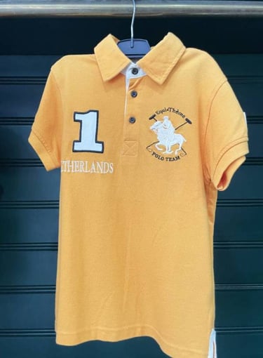 Polo criança equithéme "Netherlands"