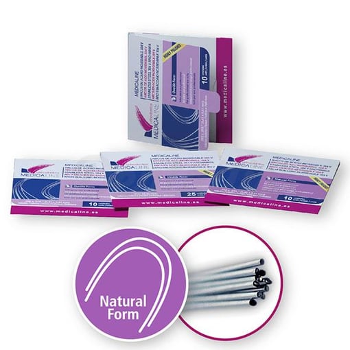 ARMONIE Arco de Aço Redondo Forma Natural 014 inf. (25 pcs)-202-476