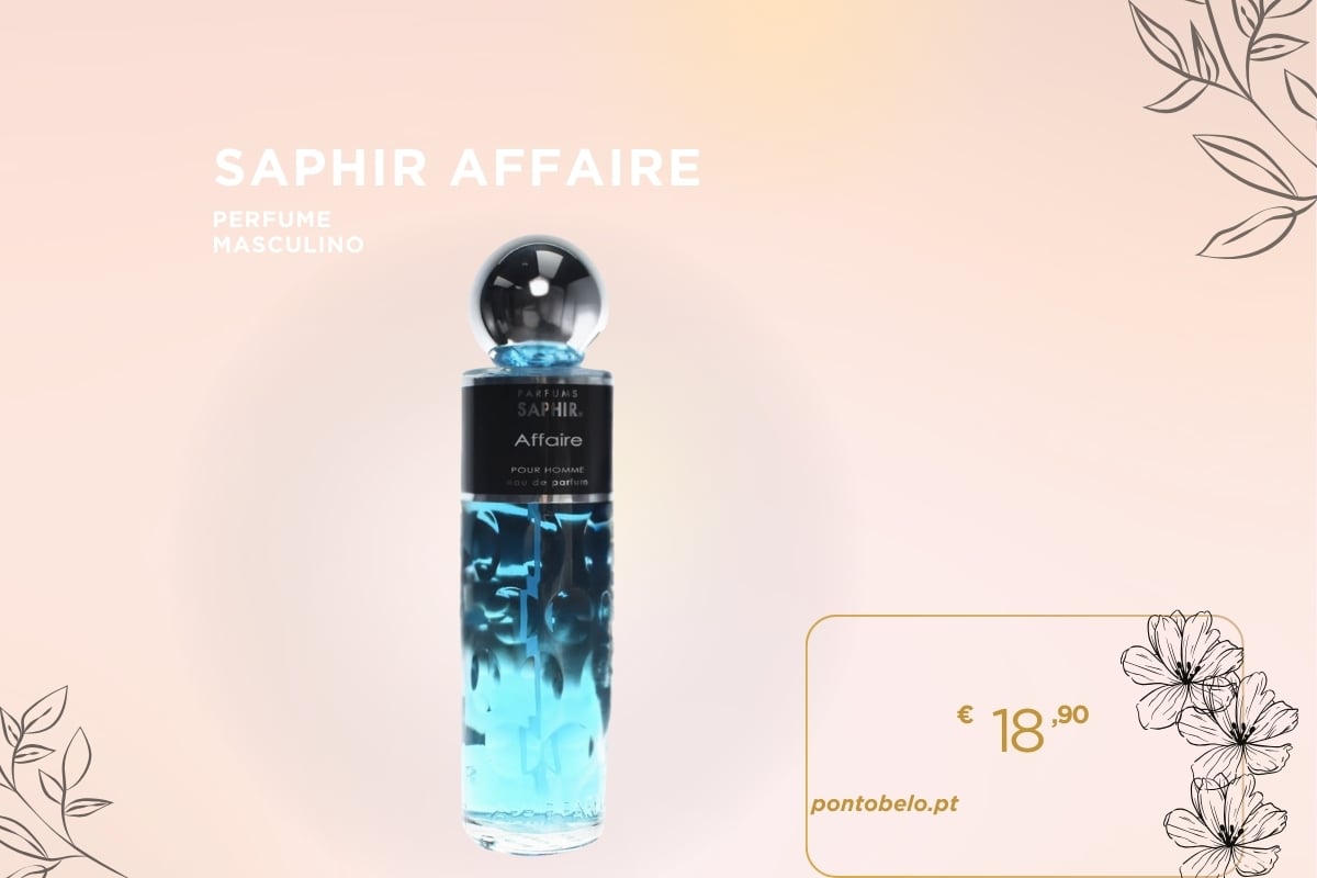 Saphir Affaire: Perfume sofisticado e elegante