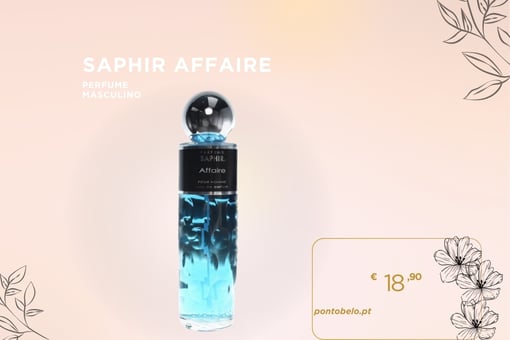 Saphir Affaire: Perfume sofisticado e elegante