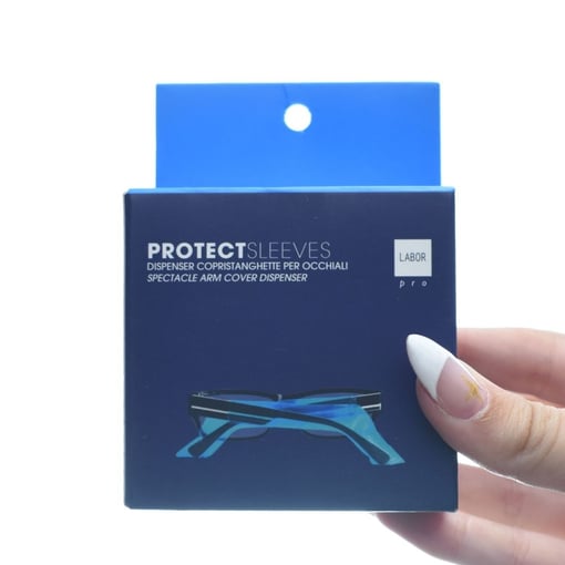 Dispensador de Protetores de Hastes de Óculos - 200 Unidades