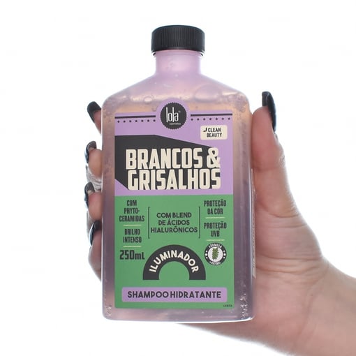 Shampoo Hidratante Iluminador Lola Brancos & Grisalhos - 250ml