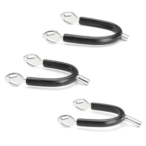 Imagem do produto Esporas de Galo Retas com Borracha – Adulto 30 mm