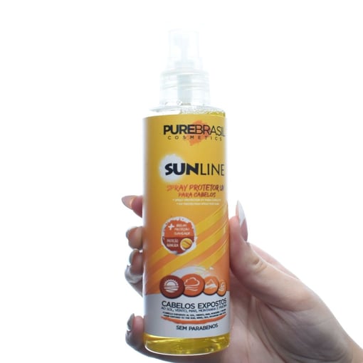 Spray Protetor UV Pure Brasil: Proteção e Reparação para Cabelos