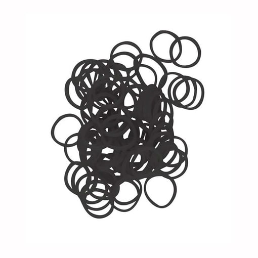 Saco Elásticos P/Entrançar Crinas-1252-989