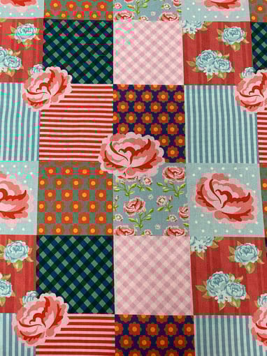 Tecido de Algodão Estampado - Floral