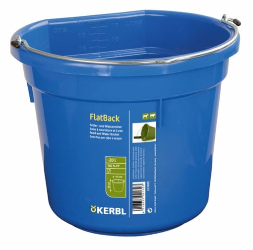 Imagem do produto Balde de Alimentação e Água com fundo plano