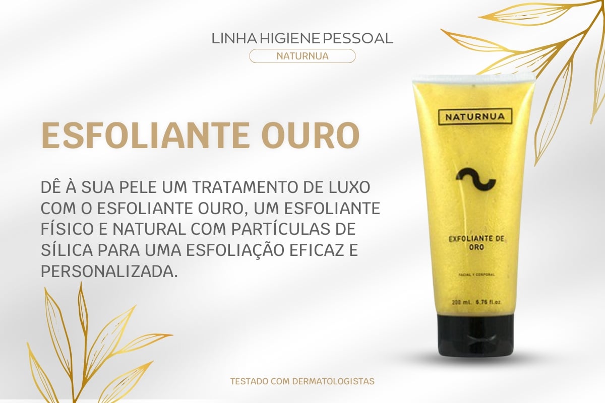 Esfoliante Ouro - Pele Suave e Luminosidade Resplandecente