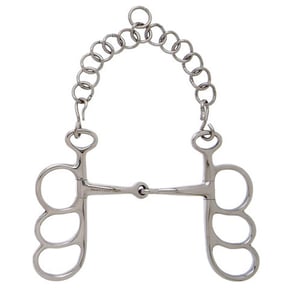 Imagem do produto Freio de Atrelagem Barcelona 3 Argolas Embocadura Partida