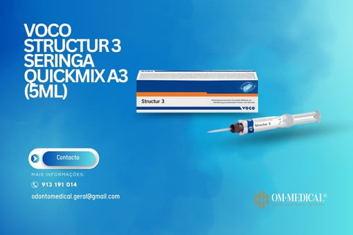 Structur 3 VOCO – Compósito Autopolimerizável para Coroas