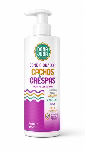 Dona Juba Shampoo Cachos e Crespos 400ml-930-406