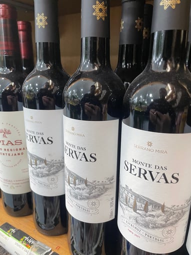 Vinho monte das servas reserva tinto