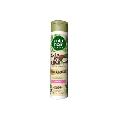 Shampoo Óleo de Coco NatuHair 300ml - Hidratação Profunda