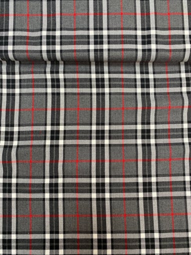 Xadrez Tartan Cinza