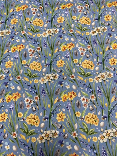 Tecido Algodão Estampado - Floral