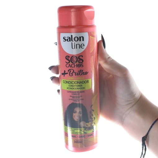 Salon Line SOS Condicionador + Brilho 300ml – Fortalece e Hidrata-572-711