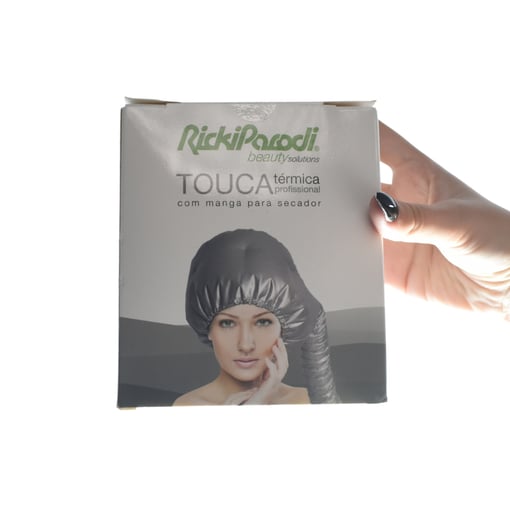 Touca Térmica RickiParodi com Manga Prata para Secador-613-511
