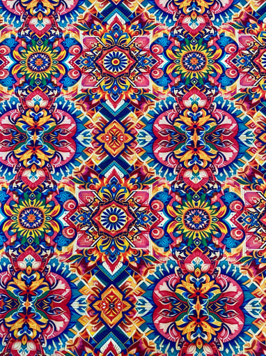 Tecido Eva Eva - Mandalas