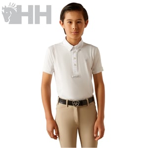 Imagem do produto Polo P/Concurso de Menino Manga Curta Tek - Ariat