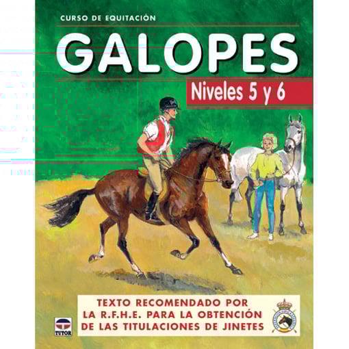 Livro Curso de Equitação Galopes Níveis 5 e  6-882-802