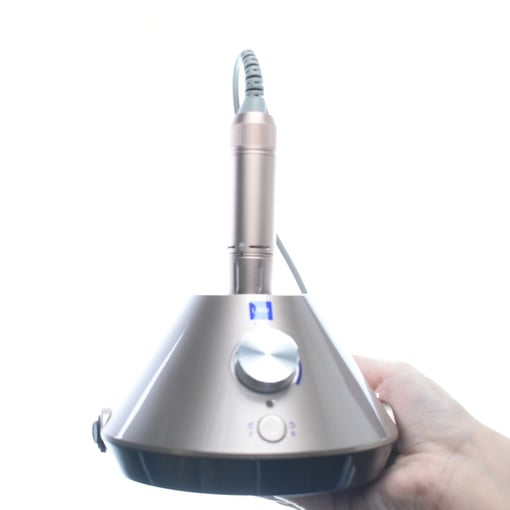 Shiny Drill: Micromotor Profissional para Unhas, Controle Digital