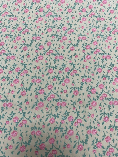 Tecido de Algodão Floral