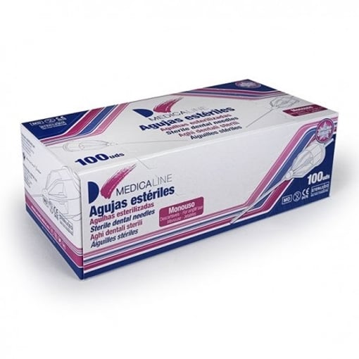 MEDICALINE Agulhas p/ Anestesia 30G x 21mm (100 uni.)