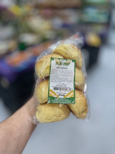 Pão de leite redondo