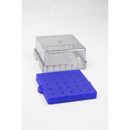 Broqueiro Azul com 25 Furos