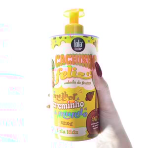 Imagem do produto Lola Cachinho Feliz Creme de Pentear 450g -Definição e Hidratação