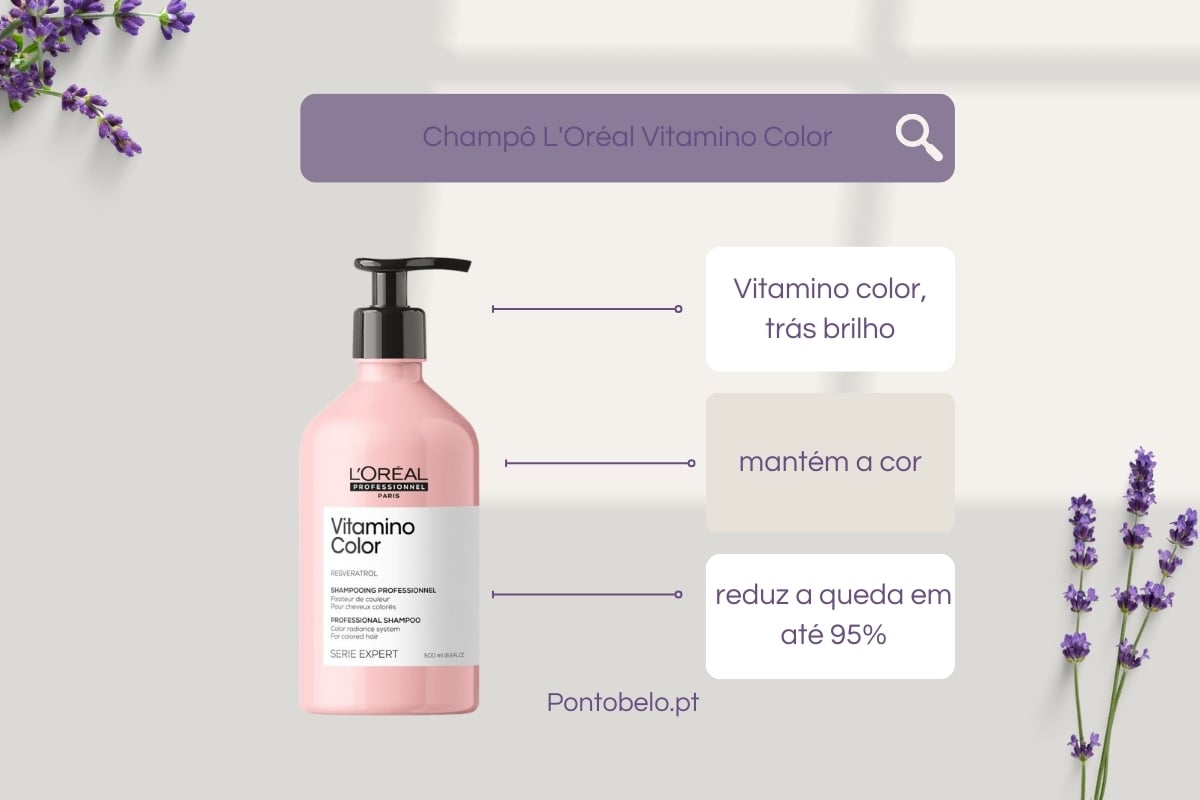Champô L'Oréal Vitamino Color 300ml