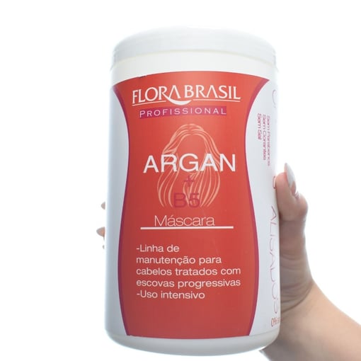 Flora Brasil Profissional Argan + B5 Máscara