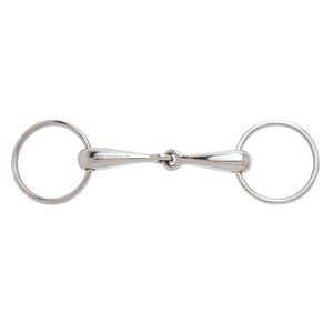 Imagem do produto Bridão Argolas Embocadura Partida Maciça 21mm - Sefton