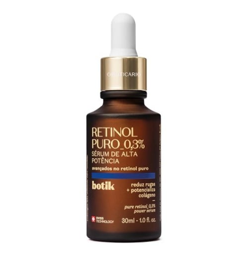 Sérum de Alta Potência Retinol Puro 0.3% Botik