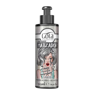 Imagem do produto Gota Dourada Condicionador Matizador 3D 120ml Grafite