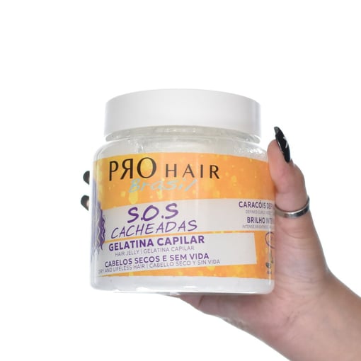 Gelatina Capilar S.O.S Cacheadas - Pro Hair