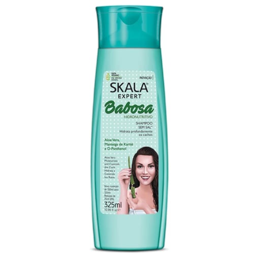 Skala Expert Babosa Shampoo Hidronutritivo Sem Sal 325ml