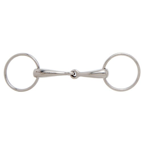 Imagem do produto Bridão Argolas Embocadura Partida Oca 18mm - Sefton