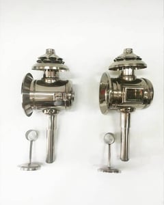 Imagem do produto Lanternas de Charrete c/suporte (par)