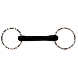 Imagem do produto Bridão Argolas Embocadura Direita Borracha Mole - Sefton