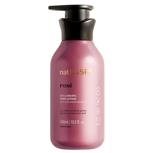 Loção Corporal Revitalizante Nativa SPA Rosé - 400ml-114-628