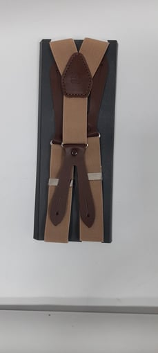 Imagem do produto Suspensórios de Elástico Lisos  P/Botão  Adulto