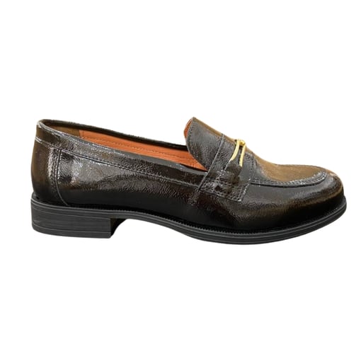 Mocassim Gianna Verniz Preto