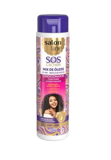 Salon line SOS Cachos Mix de Óleos Condicionador 300ml